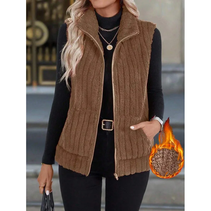 Plush Plaid Vest D 83015 Furry Grid Waistcoat Women's Fashion Inner Wear Regular Length Standard Model Matching Mall Items
Plush Plaid Vest D 83015 Furry Grid Waistcoat Women's Fashion Inner Wear Regular Length Standard Model Matching Mall Items