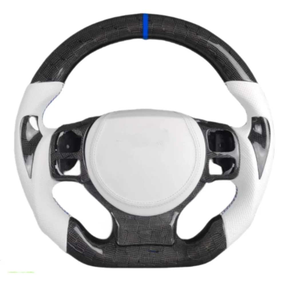 Для Lexus ES/FX/RX/LX/IS250/Модифицированное рулевое колесо из углеродного волокна. Все модели могут быть модифицированным футбольным узором из углеродного волокна.
Для Lexus ES/FX/RX/LX/IS250/Модифицированное рулевое колесо из углеродного волокна. Все модели могут быть модифицированным футбольным узором из углеродного волокна.