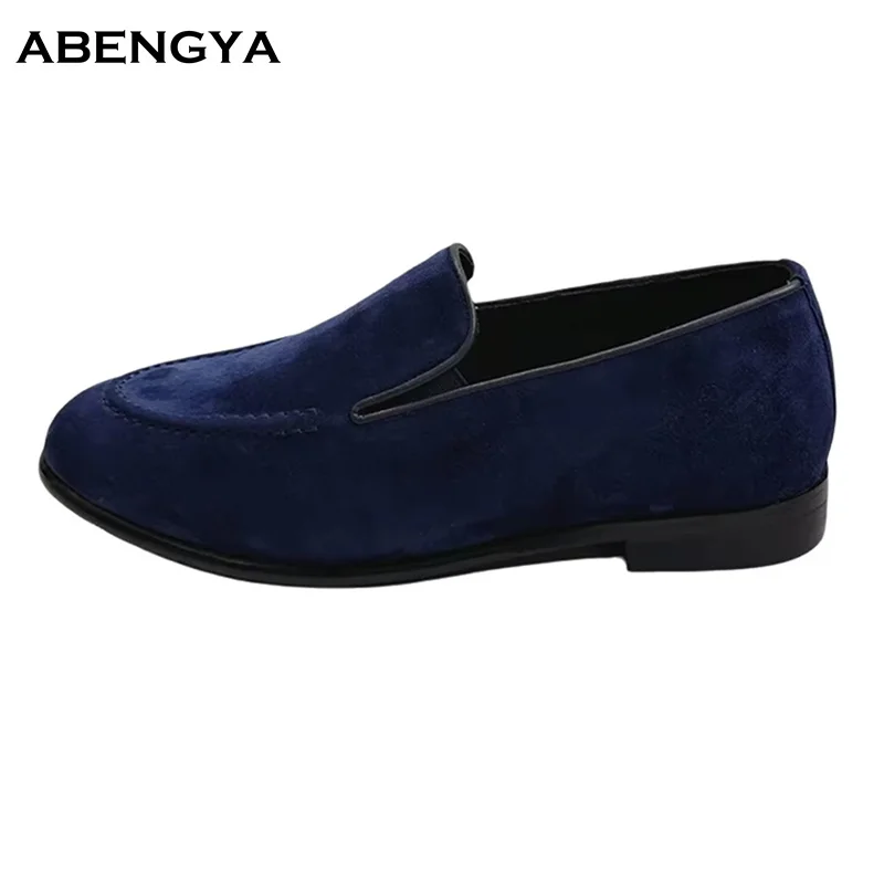 2026 Autumn New Suede Flat Loafers Shoes Men Round Toe Mules Dress Shoes Designer Casual Party Vacation Walking Shoes For Men
2026 Autumn New Suede Flat Loafers Shoes Men Round Toe Mules Dress Shoes Designer Casual Party Vacation Walking Shoes For Men