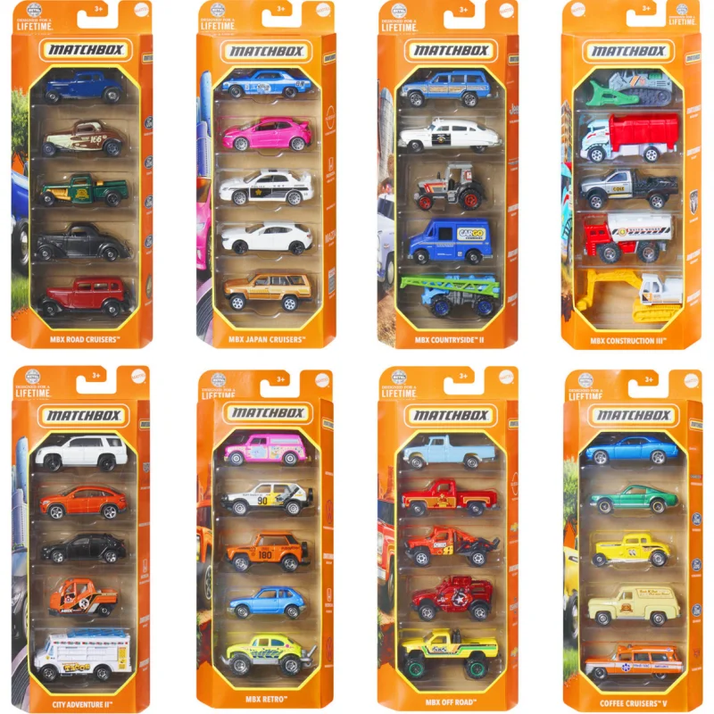 New 2026 Matchbox Five Car Set HVT 1:64 Series Die Casting Alloy Car Toy Car Model Collection Surprise Boy's Birthday Gift Toy
New 2026 Matchbox Five Car Set HVT 1:64 Series Die Casting Alloy Car Toy Car Model Collection Surprise Boy's Birthday Gift Toy