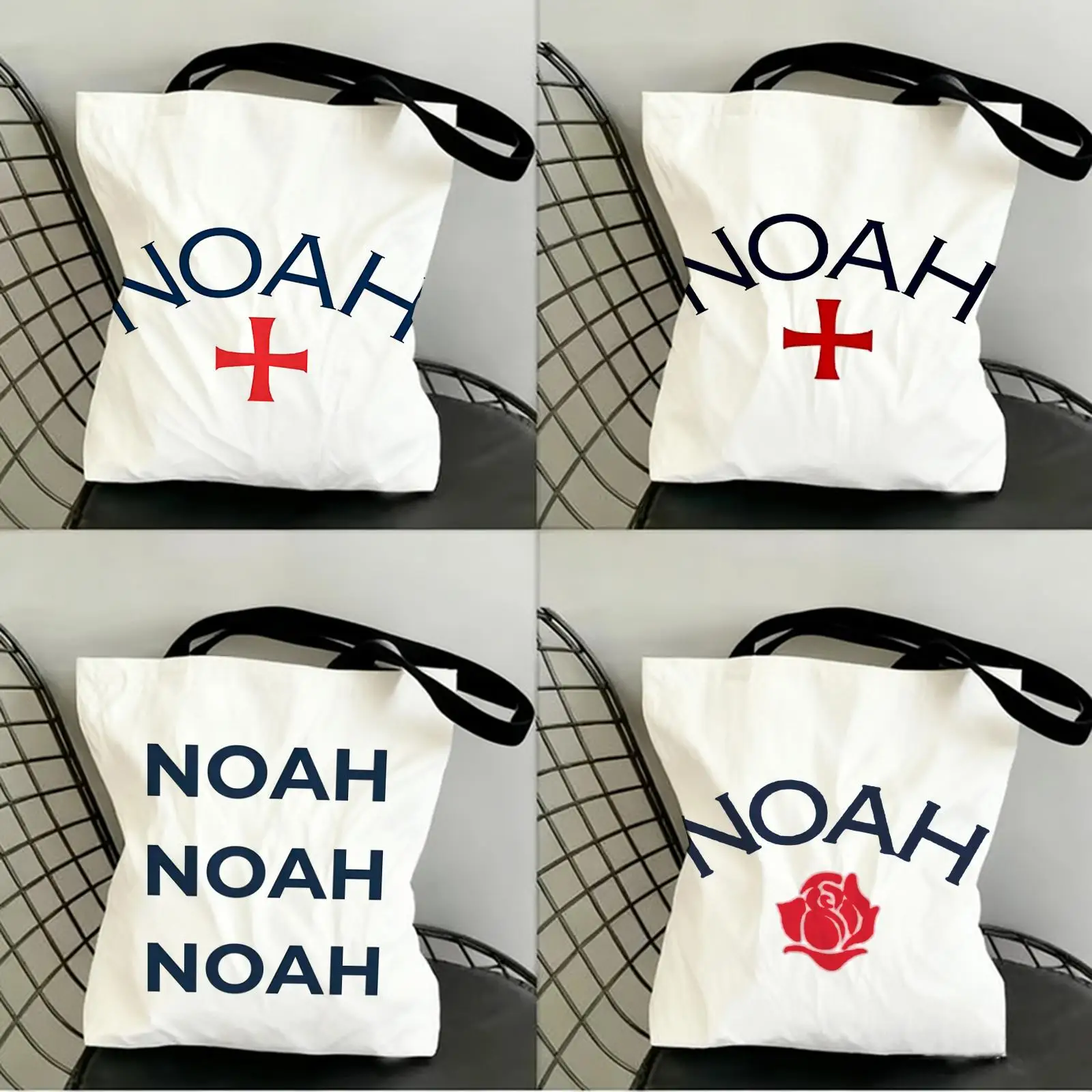 Luxury Brand N-NOAH Storage Bags Canvas Double-Sided Print Fashion Shoulder Tote Shopping Bag Gift Eco Handbags
Luxury Brand N-NOAH Storage Bags Canvas Double-Sided Print Fashion Shoulder Tote Shopping Bag Gift Eco Handbags