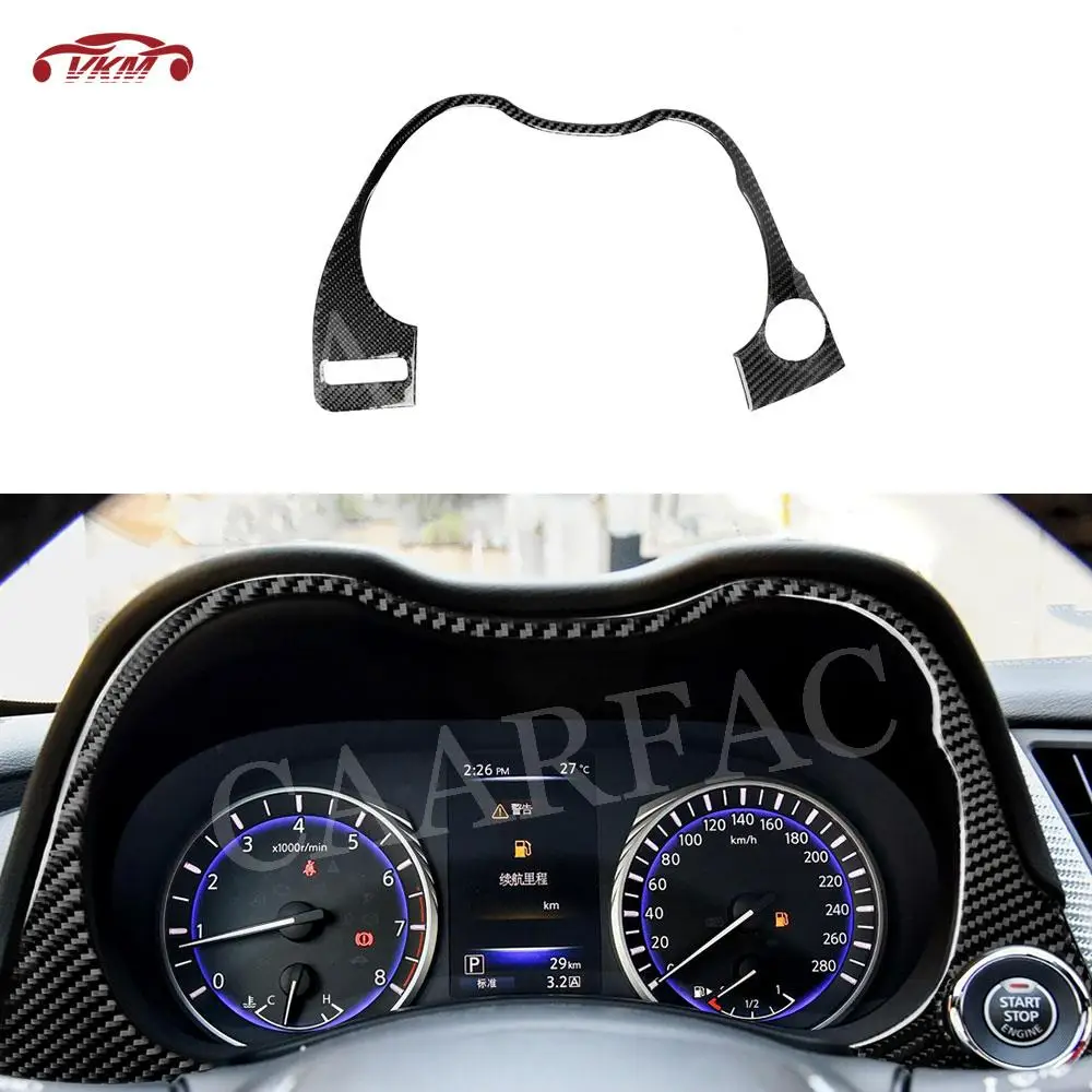 Carbon Fiber Material Car Interior Accessorise Dashboard Decoration Stickers for Infiniti Q50 2014-2020
Carbon Fiber Material Car Interior Accessorise Dashboard Decoration Stickers for Infiniti Q50 2014-2020