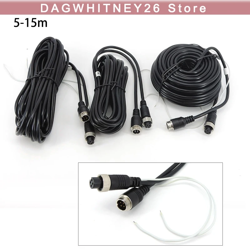 5 м 15 м GX12 4-контактный авиационный удлинительный кабель «папа-мама» 2-проводной триггер питания для автомобильного видеокамеры заднего вида, грузовика, прицепа u
5 м 15 м GX12 4-контактный авиационный удлинительный кабель «папа-мама» 2-проводной триггер питания для автомобильного видеокамеры заднего вида, грузовика, прицепа u