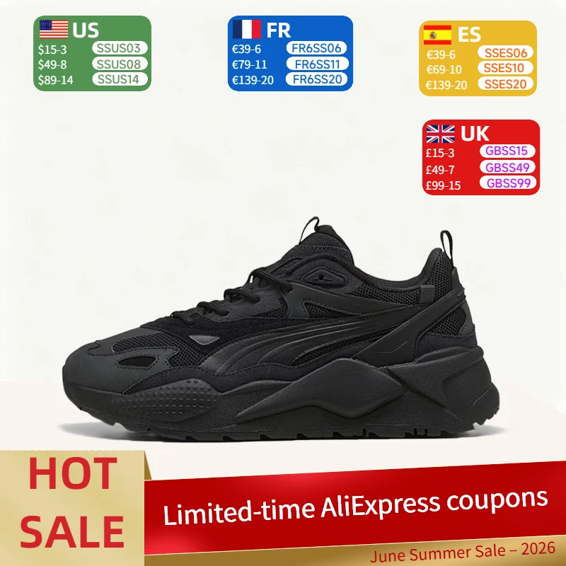 Puma RS-X Efekt Breathable, Cushioned, Comfortable, Trendy, Retro Low-Top Casual Shoes for Men and Women – Black 398202-02
Puma RS-X Efekt Breathable, Cushioned, Comfortable, Trendy, Retro Low-Top Casual Shoes for Men and Women – Black 398202-02