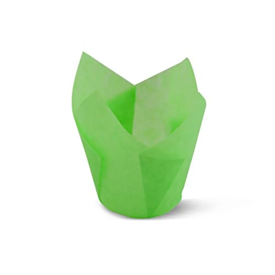 1000pcs Green Medium Size Tulip Baking Cups Cupcake Liners Muffin Liners Greaseproof Paper
1000pcs Green Medium Size Tulip Baking Cups Cupcake Liners Muffin Liners Greaseproof Paper