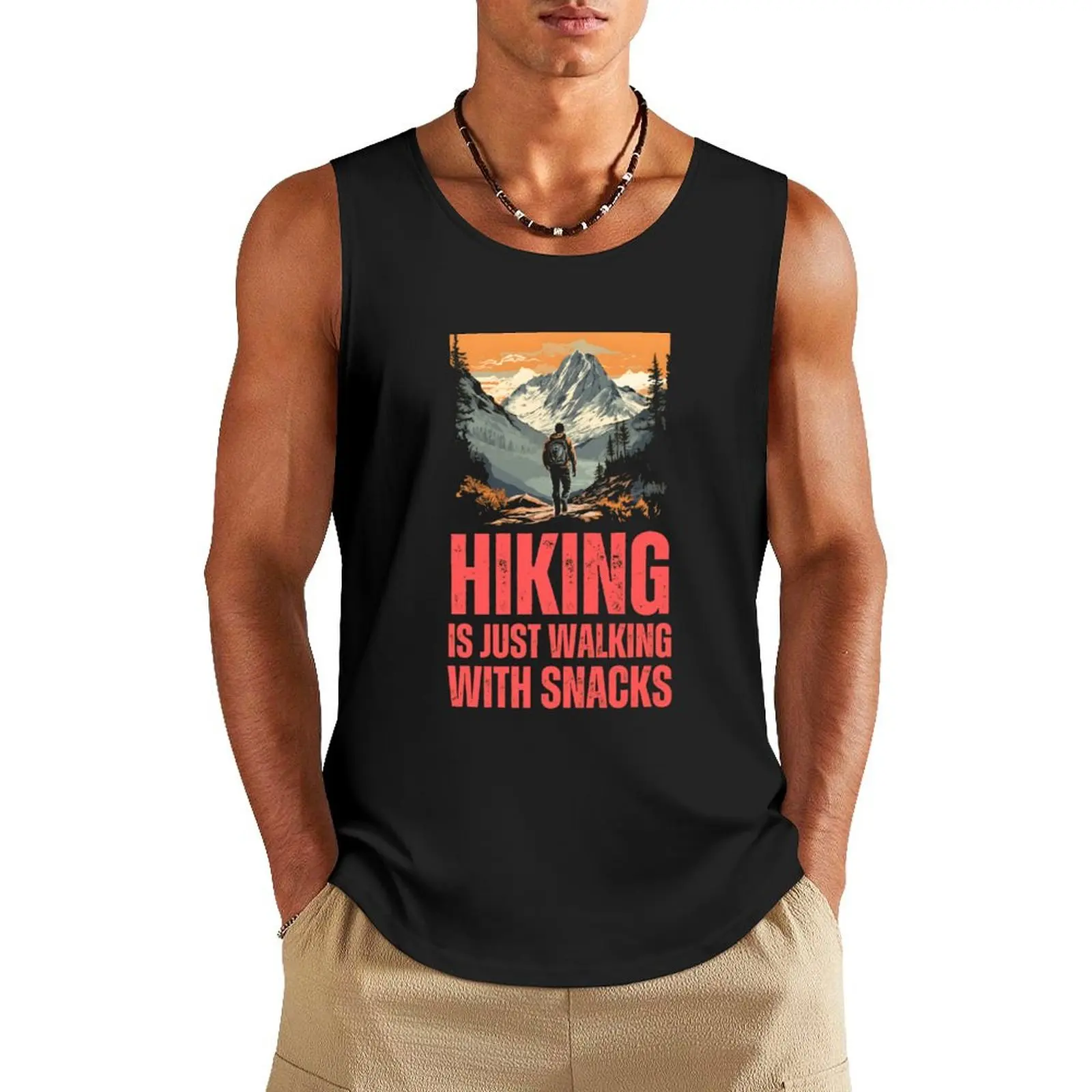 Hiking is Just Walking With Snacks. hiking humor Tank Top Sports clothing Top summer gym clothes man fitness
Hiking is Just Walking With Snacks. hiking humor Tank Top Sports clothing Top summer gym clothes man fitness