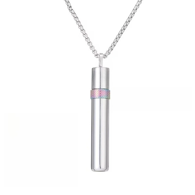 528 Hz frequency music necklace, rotating meditation anxiety-relieving stainless steel jewelry, sound flute
528 Hz frequency music necklace, rotating meditation anxiety-relieving stainless steel jewelry, sound flute