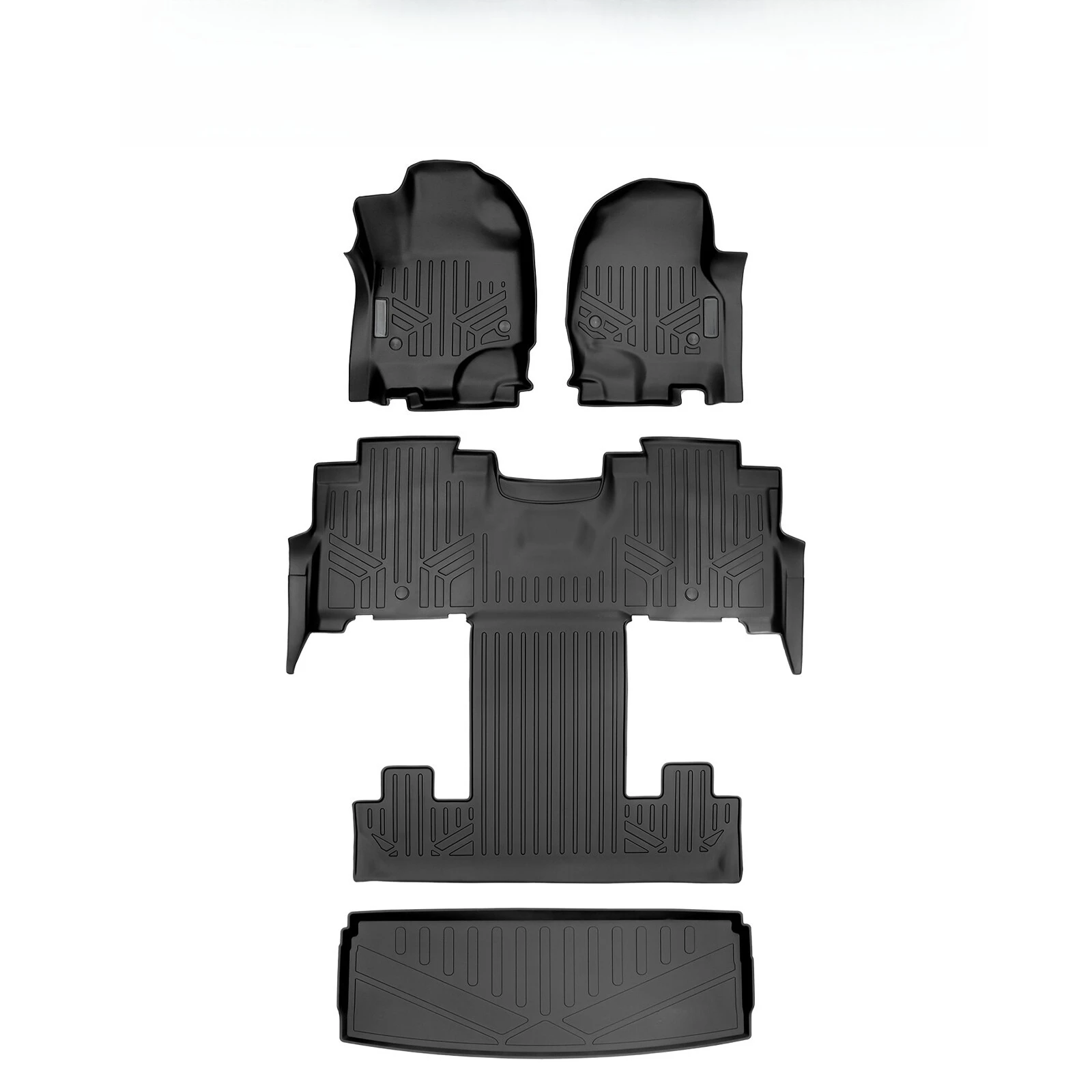 Комплект ковриков в салон и багажник OEM для Ford Expedition Navigator 2018-2021
Комплект ковриков в салон и багажник OEM для Ford Expedition Navigator 2018-2021