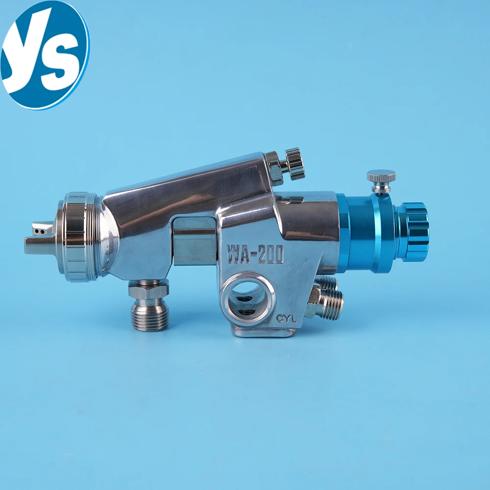 WA-200 Automatic Spray Gun with Lock 1.2-4.0mm Nozzle for Industrial Painting Coating Saves Paint and Stabilizes Spray
WA-200 Automatic Spray Gun with Lock 1.2-4.0mm Nozzle for Industrial Painting Coating Saves Paint and Stabilizes Spray