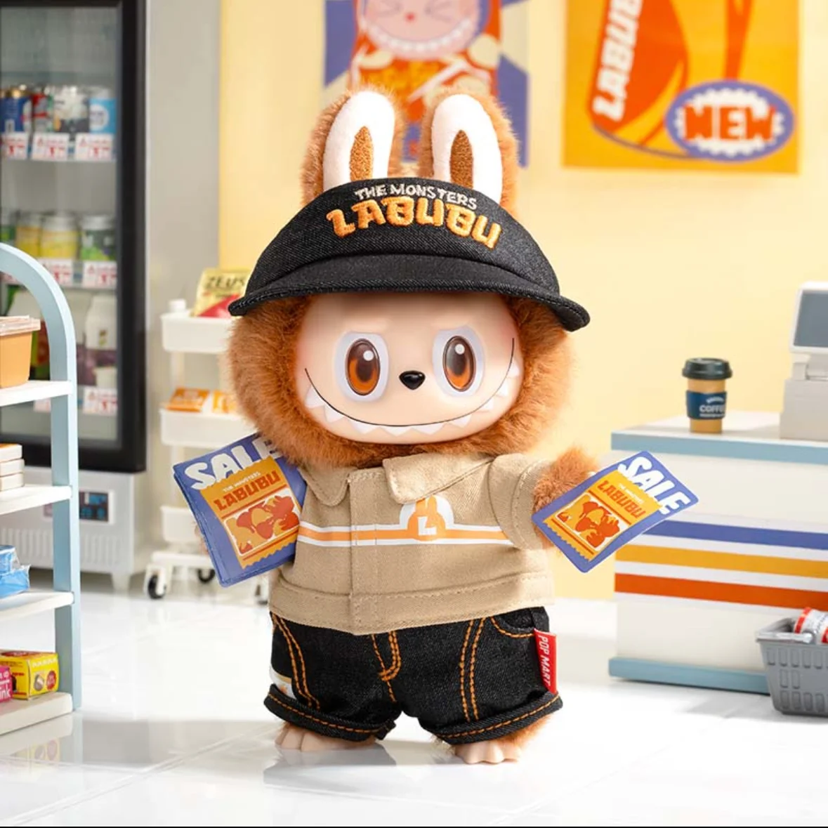 Новая виниловая плюшевая подвесная карточка The Monsters Weird Convenience Store, кулон ручной работы, подарок для друзей
Новая виниловая плюшевая подвесная карточка The Monsters Weird Convenience Store, кулон ручной работы, подарок для друзей
