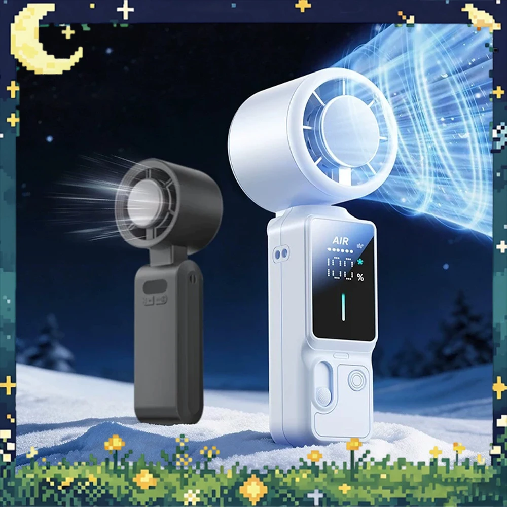 Cafele SS039 Handheld Electric Fan Ultra High Speed Double Motor Handheld Electric Small Fan Reduce Noise Light Weight For Gifts
Cafele SS039 Handheld Electric Fan Ultra High Speed Double Motor Handheld Electric Small Fan Reduce Noise Light Weight For Gifts