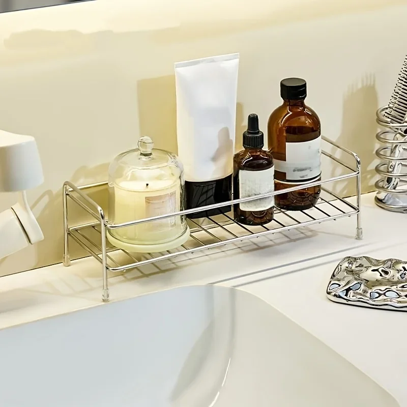 Minimalist Stainless Steel Bathroom Storage Rack Bathroom Washstand Drain Rack Bathroom Organizer Sponge Holder Kitchen Storage
Minimalist Stainless Steel Bathroom Storage Rack Bathroom Washstand Drain Rack Bathroom Organizer Sponge Holder Kitchen Storage