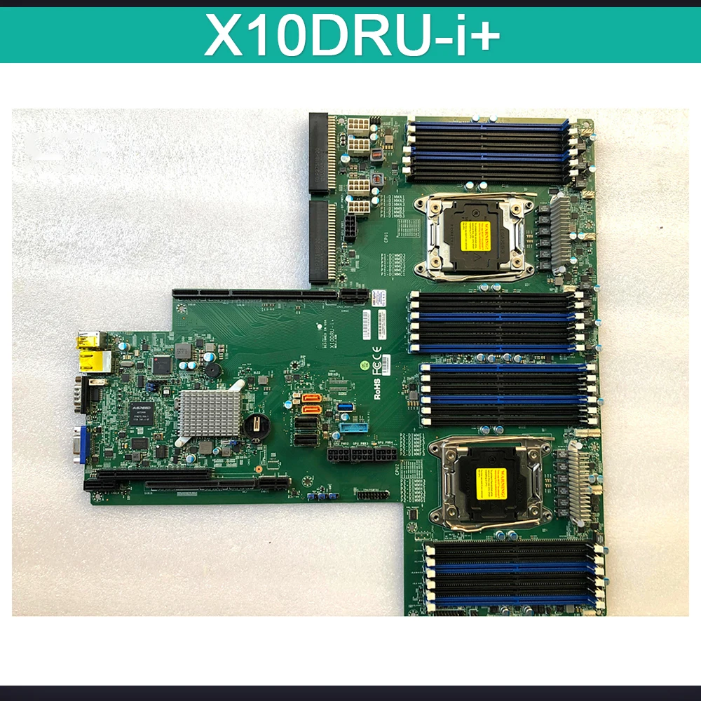 X10DRU-i+ для высокопроизводительной серверной материнской платы Supermicro E5-2600 v4/v3 Family LGA2011 DDR4
X10DRU-i+ для высокопроизводительной серверной материнской платы Supermicro E5-2600 v4/v3 Family LGA2011 DDR4