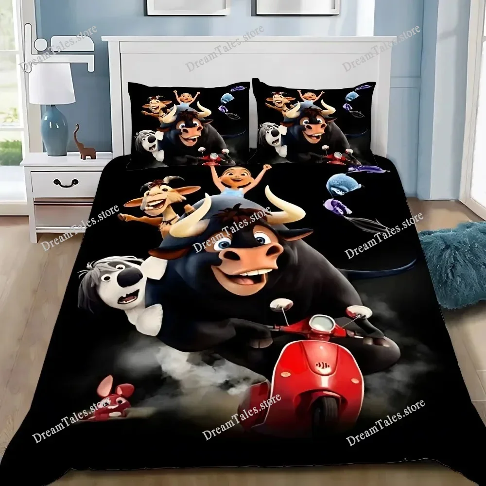 Ferdinand Duvet Cover Cartoon Pillowcase Bedding Set Adult Boys Girl Bedroom Decoration Children Gift Single Double Size
Ferdinand Duvet Cover Cartoon Pillowcase Bedding Set Adult Boys Girl Bedroom Decoration Children Gift Single Double Size