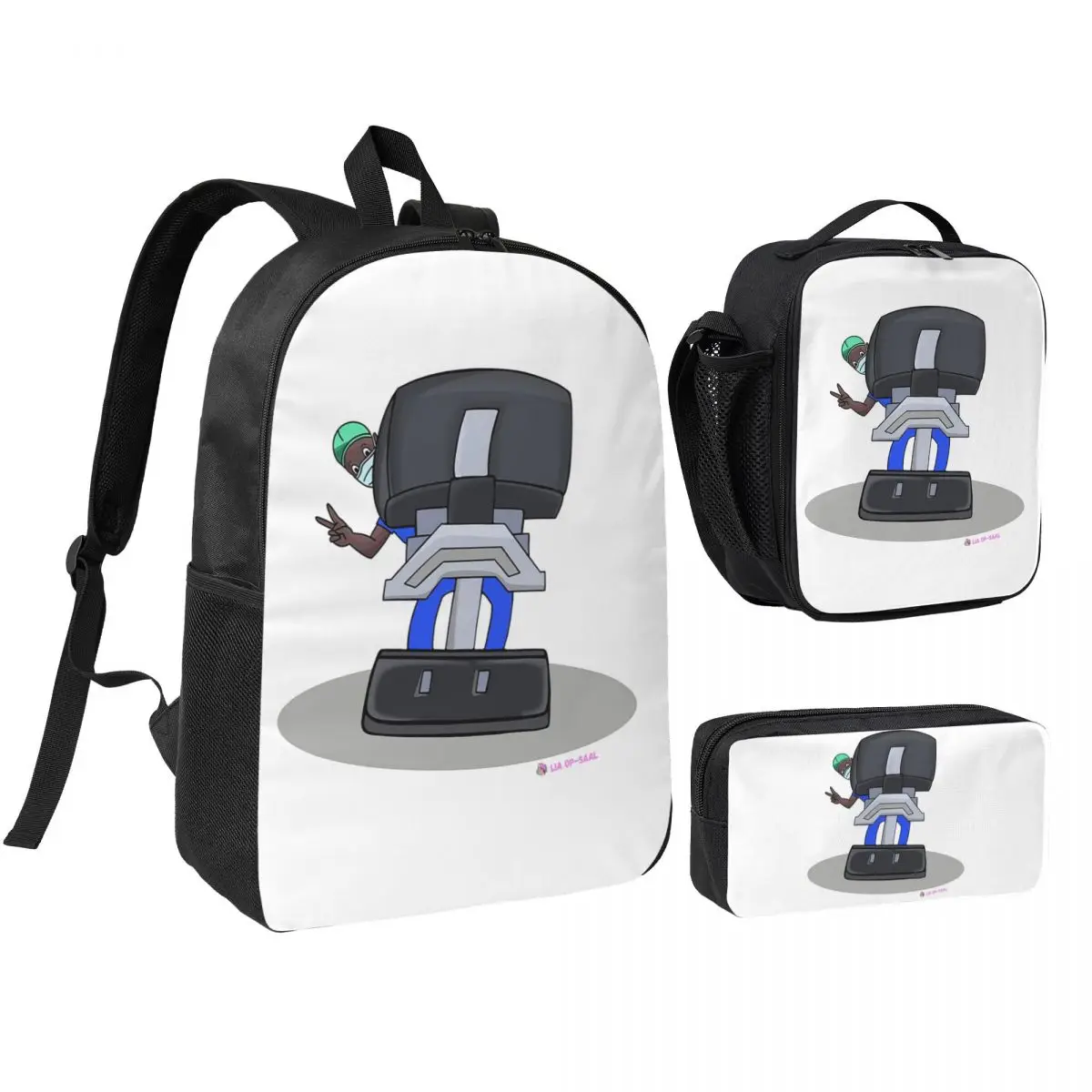 DV II Backpack Boys Girls BookBag School Bag Shoulder Bags 3ps Insulated Lunch Bag Pencil Case
DV II Backpack Boys Girls BookBag School Bag Shoulder Bags 3ps Insulated Lunch Bag Pencil Case