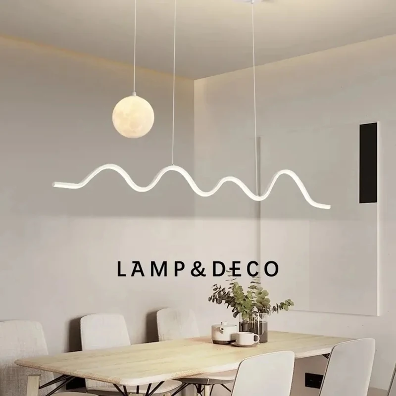 Modern Led Pendant Light Chandelier Simple Dinging Room Restaurant Home Indoor Lighting Dimmable With Remote Control Decor
Modern Led Pendant Light Chandelier Simple Dinging Room Restaurant Home Indoor Lighting Dimmable With Remote Control Decor