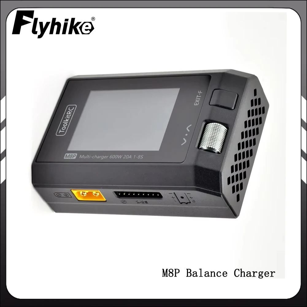 ToolkitRC M8P Balance Charger 600W 20A DC Discharger for 1-8S Lipo Battery Charger
ToolkitRC M8P Balance Charger 600W 20A DC Discharger for 1-8S Lipo Battery Charger