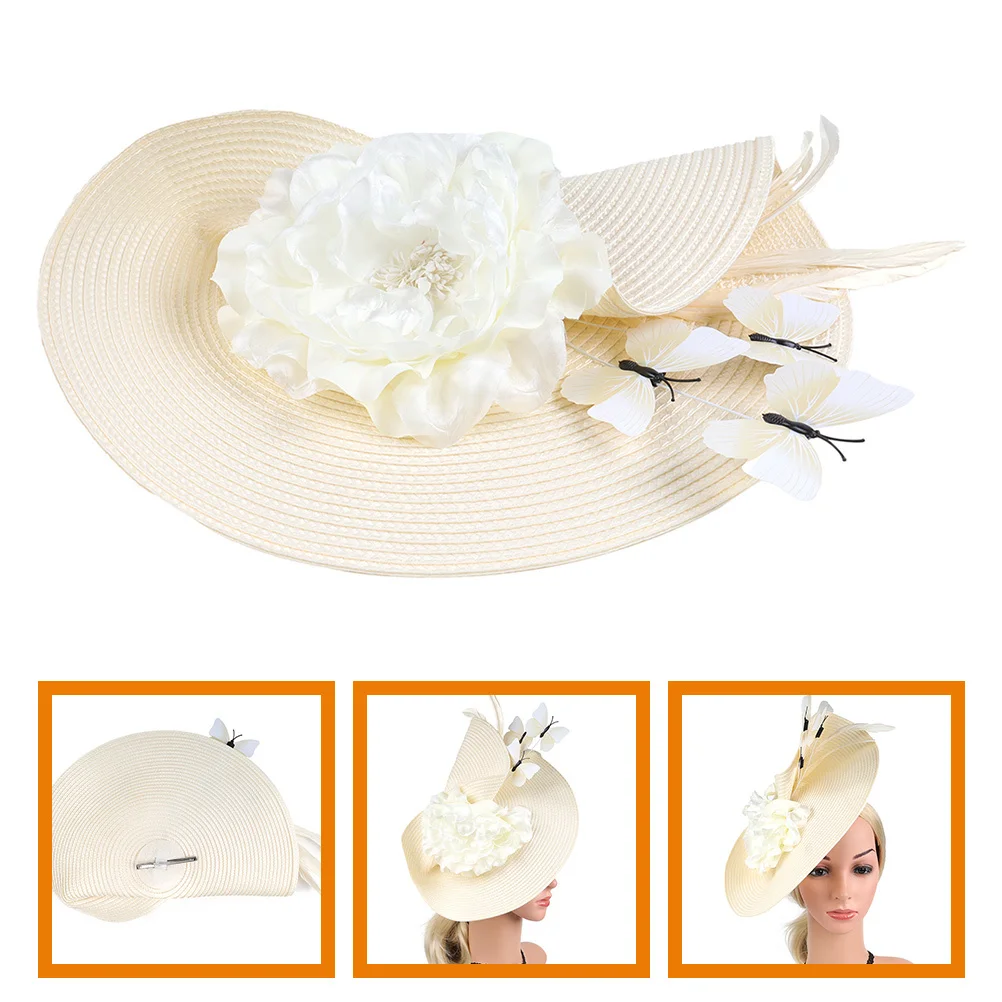 Fabric Women Fascinator Headband Comfortable Banquet Tea Party Wedding Bride Hat Fascinators for Women
Fabric Women Fascinator Headband Comfortable Banquet Tea Party Wedding Bride Hat Fascinators for Women