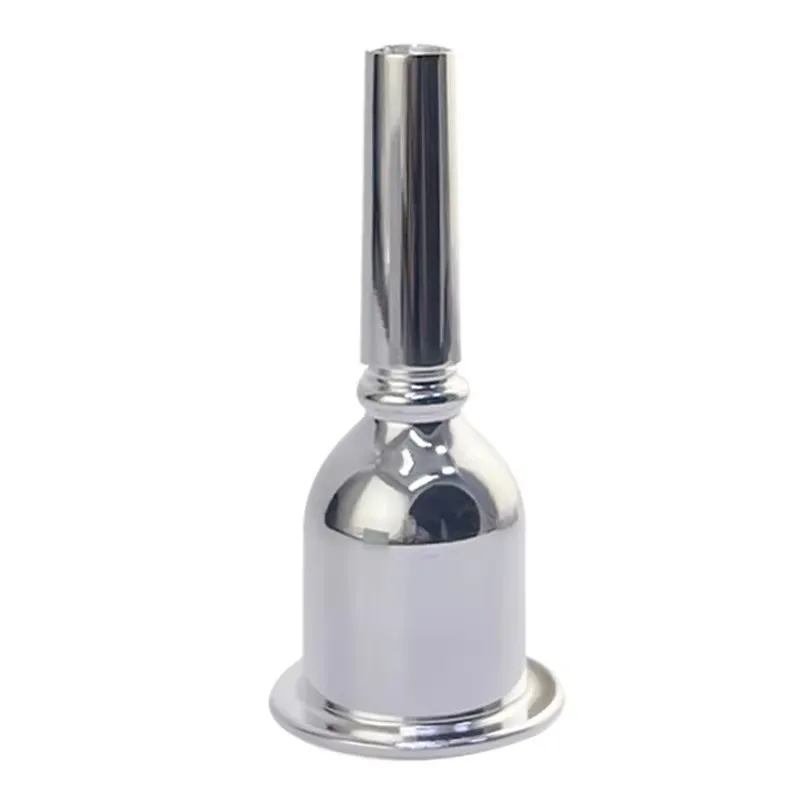 Large Size Professional Grade Silver Plated Tuba Mouthpiece for Alto Trumpet Brass Instrument Performance
Large Size Professional Grade Silver Plated Tuba Mouthpiece for Alto Trumpet Brass Instrument Performance