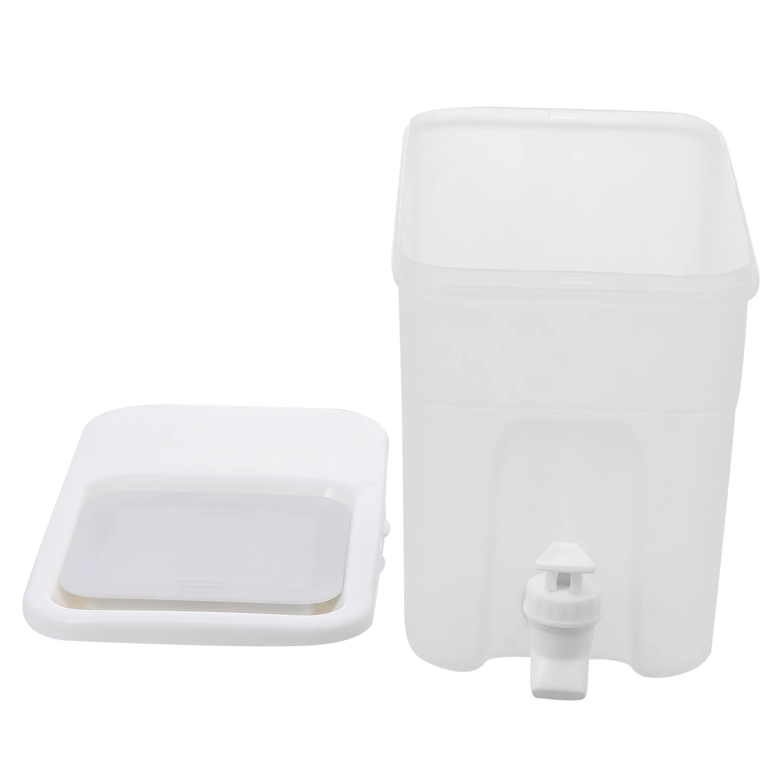 1pc Cold Water Kettle Strong Pp Material Juice Storage Bottle With Faucet Home Kitchen Refrigerator Kettle Water Jug For Milk
1pc Cold Water Kettle Strong Pp Material Juice Storage Bottle With Faucet Home Kitchen Refrigerator Kettle Water Jug For Milk