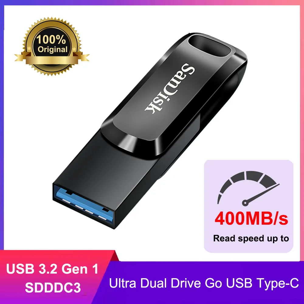 SanDisk OTG USB3.1 (Type-C) Флешка 512 ГБ 256 ГБ 64 ГБ Mini U Disk 150 М/с Флешка OTG USB Type-C Stick Memory Stick SDDDC3
SanDisk OTG USB3.1 (Type-C) Флешка 512 ГБ 256 ГБ 64 ГБ Mini U Disk 150 М/с Флешка OTG USB Type-C Stick Memory Stick SDDDC3
