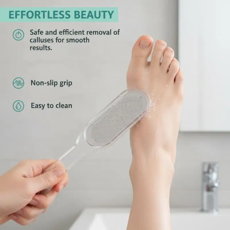 Pedicure Tools Heel Scratcher Files Artifact Exfoliating Calluses Brush Stainless Steel Foot Sharpening Double-sided Pedicura
Pedicure Tools Heel Scratcher Files Artifact Exfoliating Calluses Brush Stainless Steel Foot Sharpening Double-sided Pedicura