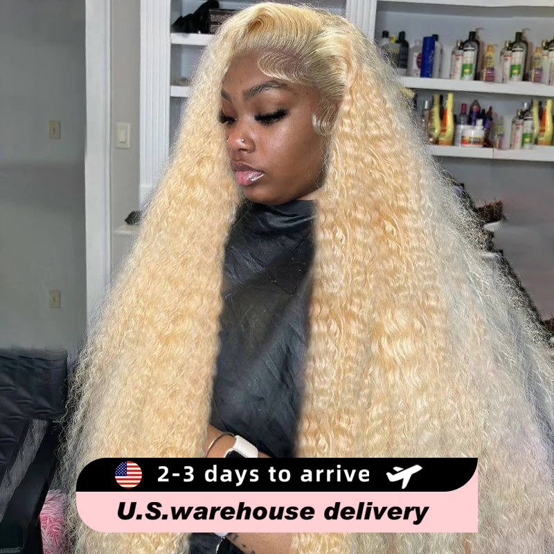 Honey Blonde 250% 30Inch Deep Wave 13x6 Transparent Lace Front Human Hair Wigs 613 13x4 HD Lace Frontal Curly Wave Wig For Woman
Honey Blonde 250% 30Inch Deep Wave 13x6 Transparent Lace Front Human Hair Wigs 613 13x4 HD Lace Frontal Curly Wave Wig For Woman