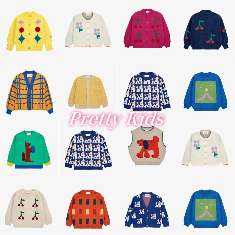 2024 Autumn/Winter New BC Kids Cartoon Tops Knitted Sweater Boys Girls Cute Print Sweatshirts Outwear Clothes Sweaters
2024 Autumn/Winter New BC Kids Cartoon Tops Knitted Sweater Boys Girls Cute Print Sweatshirts Outwear Clothes Sweaters