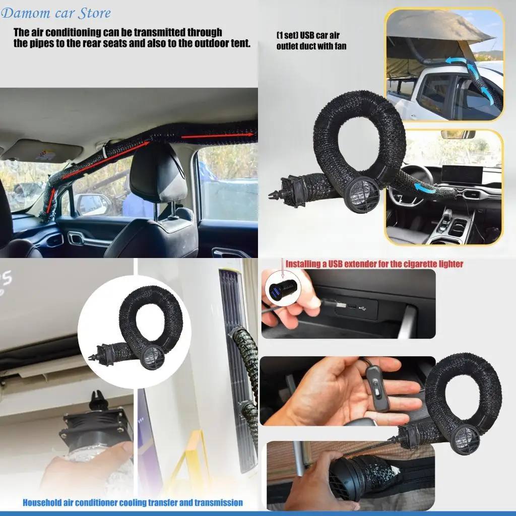 A2UC Vehicle Air Conditioning Hose With Low Sound High speed Blower For Outdoor Use
A2UC Vehicle Air Conditioning Hose With Low Sound High speed Blower For Outdoor Use