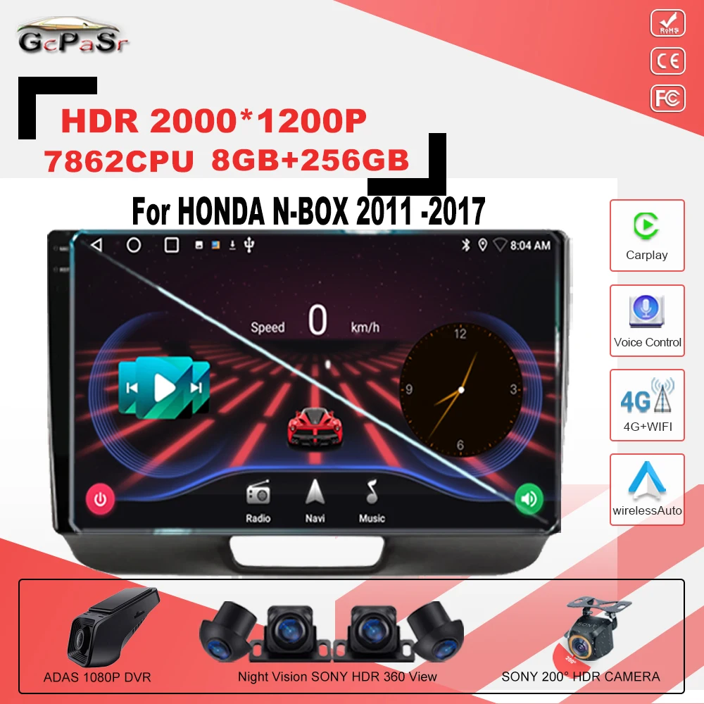 Android 13 Car Radio For HONDA N-BOX 2011 -2017 7862CPU Multimedia Auto MT Auto Stereo Carplay Navigation Autoradio Head GPS 4G
Android 13 Car Radio For HONDA N-BOX 2011 -2017 7862CPU Multimedia Auto MT Auto Stereo Carplay Navigation Autoradio Head GPS 4G