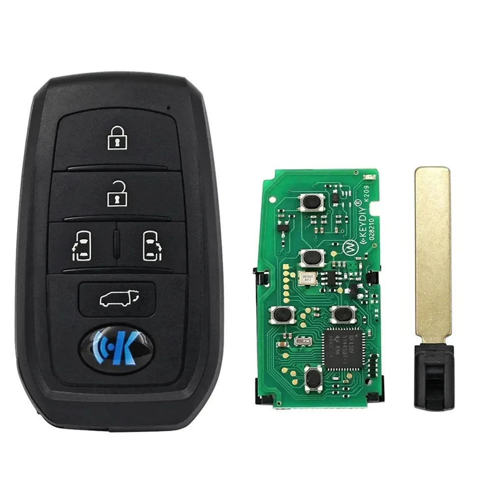 KEYDIY TB01-5 TB Proximity Smart Car Key Auto 8A Chip for Toyota Alphard Vellfire 5 Buttons Remote Suppport 0120 Auto Assecories
KEYDIY TB01-5 TB Proximity Smart Car Key Auto 8A Chip for Toyota Alphard Vellfire 5 Buttons Remote Suppport 0120 Auto Assecories