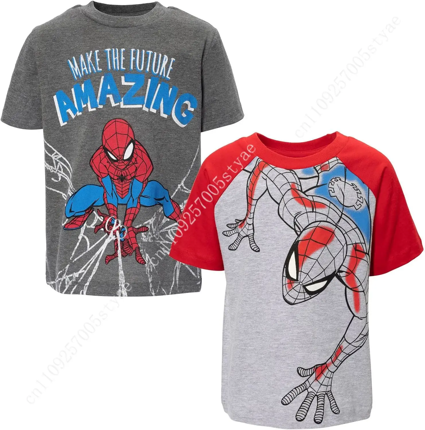 Marvel 2 Pack T-Shirts Toddler To Big Kid Sizes (2T - 18-20) Cosplay
Marvel 2 Pack T-Shirts Toddler To Big Kid Sizes (2T - 18-20) Cosplay
