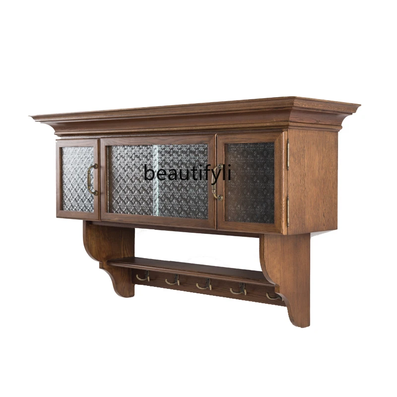 Винтажный шкаф из массива дерева в американском стиле, подвесной шкаф, шкаф, кухонная полка, настенный шкаф
Винтажный шкаф из массива дерева в американском стиле, подвесной шкаф, шкаф, кухонная полка, настенный шкаф