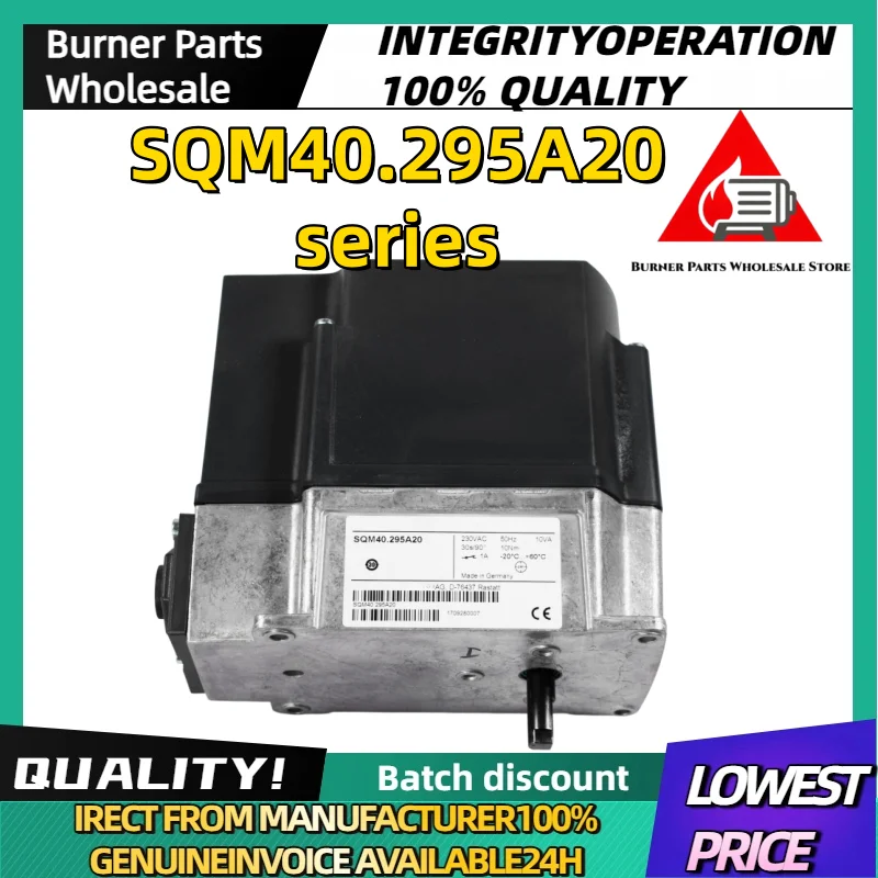 Original SQM Series SQM40.295A20 SQM40.265A20 SQM40.265A21 SQM40.245A21 Combustion Burner Servo Motor Air Damper Control Actuato
Original SQM Series SQM40.295A20 SQM40.265A20 SQM40.265A21 SQM40.245A21 Combustion Burner Servo Motor Air Damper Control Actuato