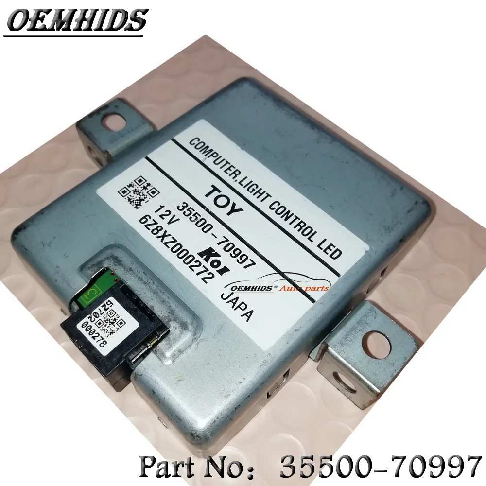Original SHENGYING OEM Ballast For LS500 LS600 Headlight Computer Control LED Headlamp Drive Module Auto Light Parts 35500-70997
Original SHENGYING OEM Ballast For LS500 LS600 Headlight Computer Control LED Headlamp Drive Module Auto Light Parts 35500-70997