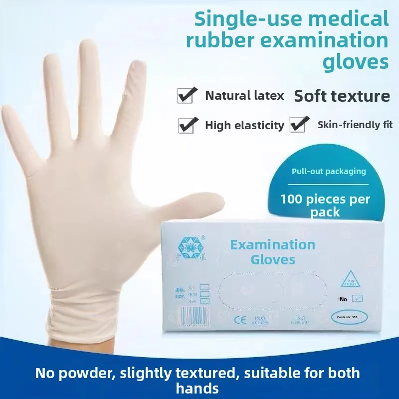Ruijing Snow Lotus Disposable Latex Gloves Powder-Free Surgical Protection Rubber Examination Gloves for Medical And Health Care
Ruijing Snow Lotus Disposable Latex Gloves Powder-Free Surgical Protection Rubber Examination Gloves for Medical And Health Care