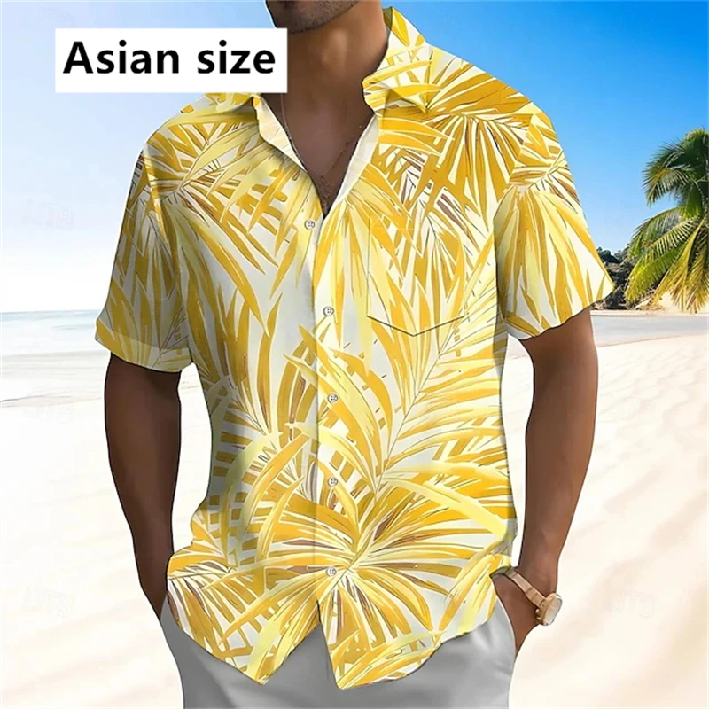 2025 Hawaiian Shirts For Men Women 3D Printed Tropical Plants Men's Button Shirt Summer Turndown Short Sleeve Fashion Blouse Top
2025 Hawaiian Shirts For Men Women 3D Printed Tropical Plants Men's Button Shirt Summer Turndown Short Sleeve Fashion Blouse Top