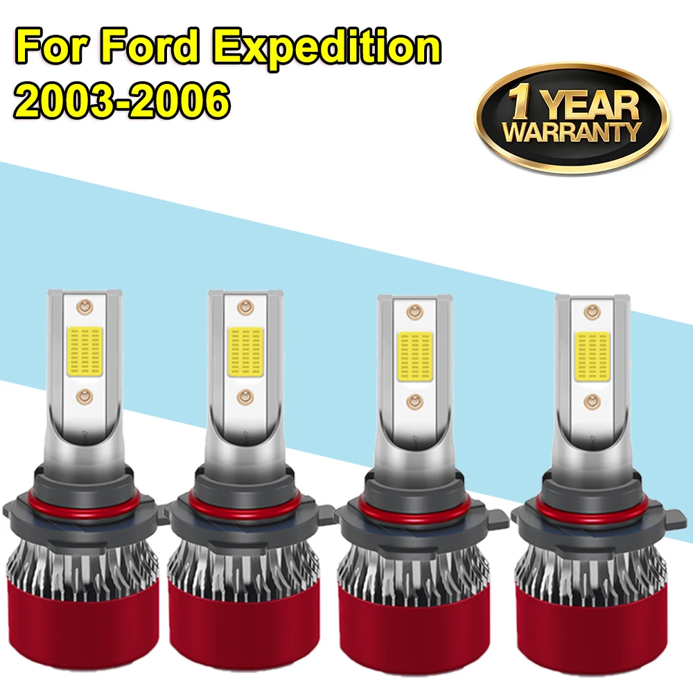 For Ford Expedition 2003-2006 20000LM Car LED Headlights Bulb 6000K 9005 HB3 9006 High Low Beam COB Chips HeadLamps
For Ford Expedition 2003-2006 20000LM Car LED Headlights Bulb 6000K 9005 HB3 9006 High Low Beam COB Chips HeadLamps