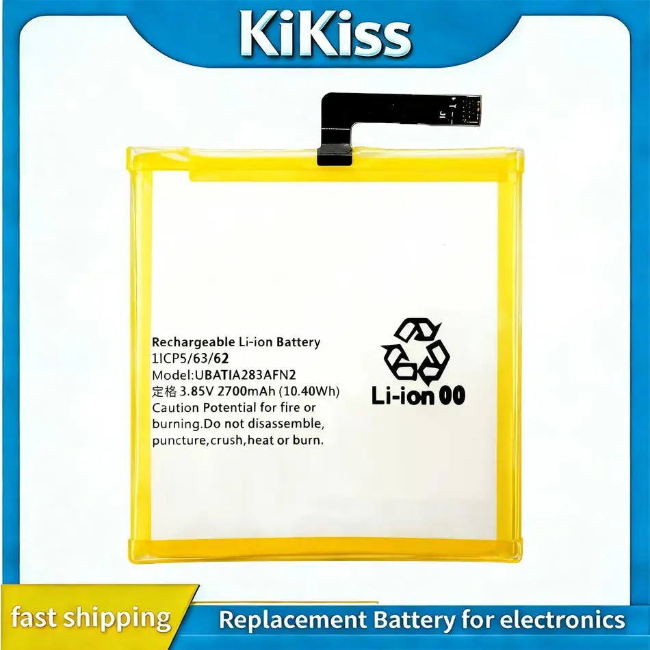 2700mAh For Sharp Aquos Sense Mobile Phone Battery Environmentally Friendly Long Lasting UBATIA283AFN2
2700mAh For Sharp Aquos Sense Mobile Phone Battery Environmentally Friendly Long Lasting UBATIA283AFN2