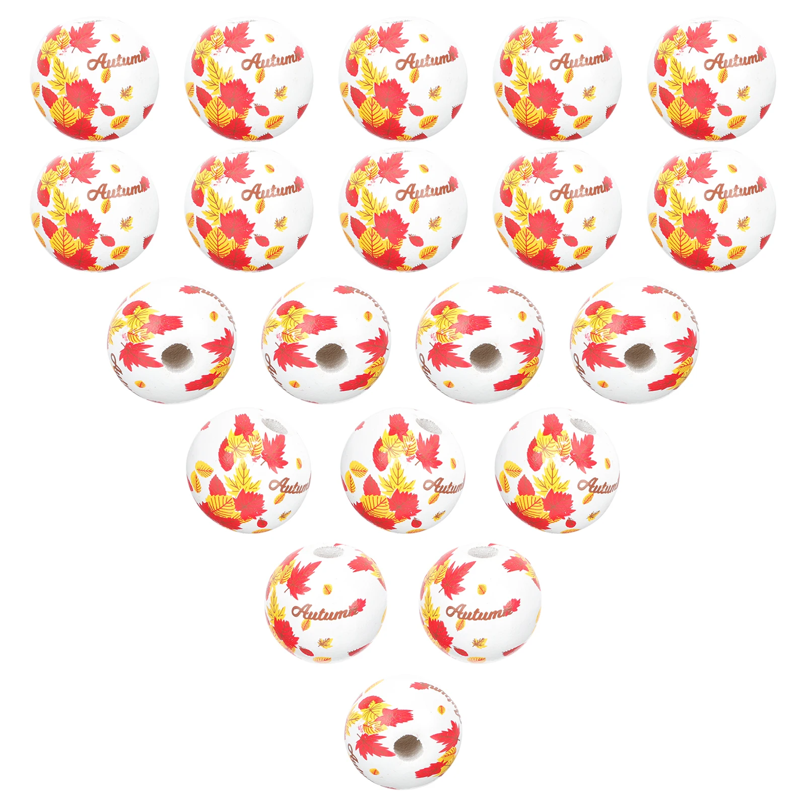 100 Pcs Beads Maple Leaf Maple Leaf Pattern Beads Pattern Fall Decor DIY Craft Supplies Sewing Accessories
100 Pcs Beads Maple Leaf Maple Leaf Pattern Beads Pattern Fall Decor DIY Craft Supplies Sewing Accessories