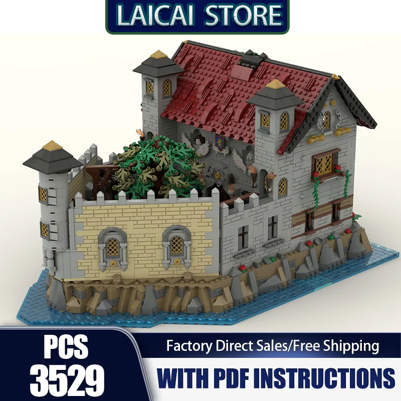 Modular City Building Model Moc Building Bricks Medieval Prison Technology Modular Block Christmas DIY Toy Holiday Gifts
Modular City Building Model Moc Building Bricks Medieval Prison Technology Modular Block Christmas DIY Toy Holiday Gifts