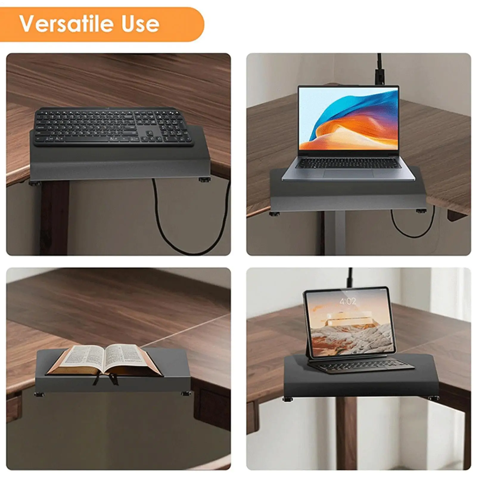 Desk Extension Clamp-On Desk Attachments Extension Adapter Organizer Holder For Home Dorm Travel L Shaped Table College Computer
Desk Extension Clamp-On Desk Attachments Extension Adapter Organizer Holder For Home Dorm Travel L Shaped Table College Computer