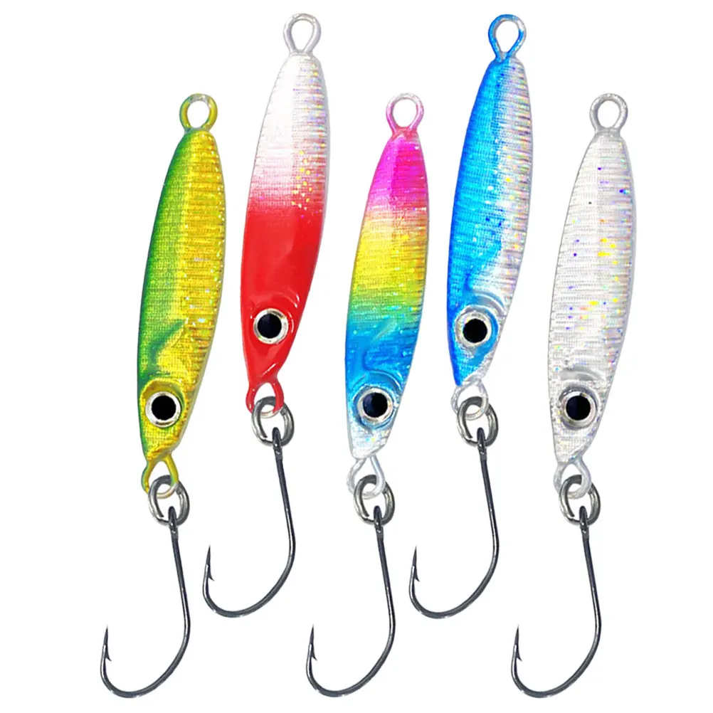 5pcs Lures Smooth Rapid Fishing Tools Vivid Hooks Lifelike Design Freshwater Saltwater SinkingHooks Durable ArtificialBaits
5pcs Lures Smooth Rapid Fishing Tools Vivid Hooks Lifelike Design Freshwater Saltwater SinkingHooks Durable ArtificialBaits