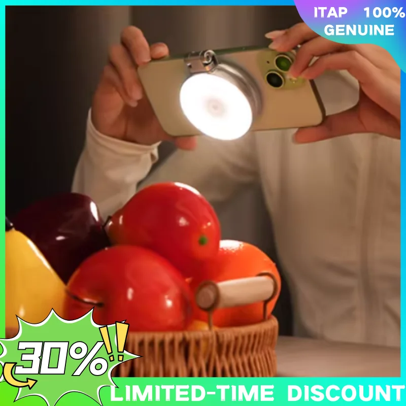 Магнитная подсветка для смартфона TELESIN, мини-светильник для селфи, 3 режима, регулируемая яркость для телефонов Iphone, XIAOMI, HUAWEI, SAMSUNG
Магнитная подсветка для смартфона TELESIN, мини-светильник для селфи, 3 режима, регулируемая яркость для телефонов Iphone, XIAOMI, HUAWEI, SAMSUNG