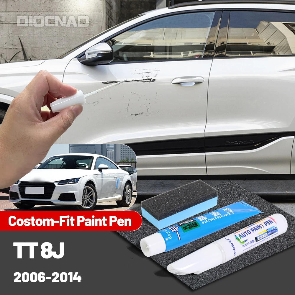 Для Audi TT 8J 2006-2014 2007 2008 2009 2010 2011 2012 2013 Автомобильная ручка для ретуши, ремонт царапин, средство для удаления царапин, уход за краской
Для Audi TT 8J 2006-2014 2007 2008 2009 2010 2011 2012 2013 Автомобильная ручка для ретуши, ремонт царапин, средство для удаления царапин, уход за краской