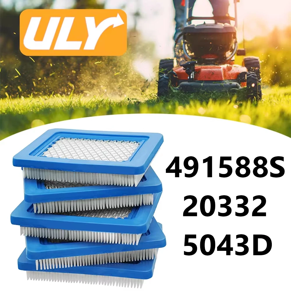 Air Filter 491588S Compatible With Briggs And Stratton 491588 Toro 20332 Craftsman 3364 Premium Lawn Mower Air Cleaner Replaces
Air Filter 491588S Compatible With Briggs And Stratton 491588 Toro 20332 Craftsman 3364 Premium Lawn Mower Air Cleaner Replaces