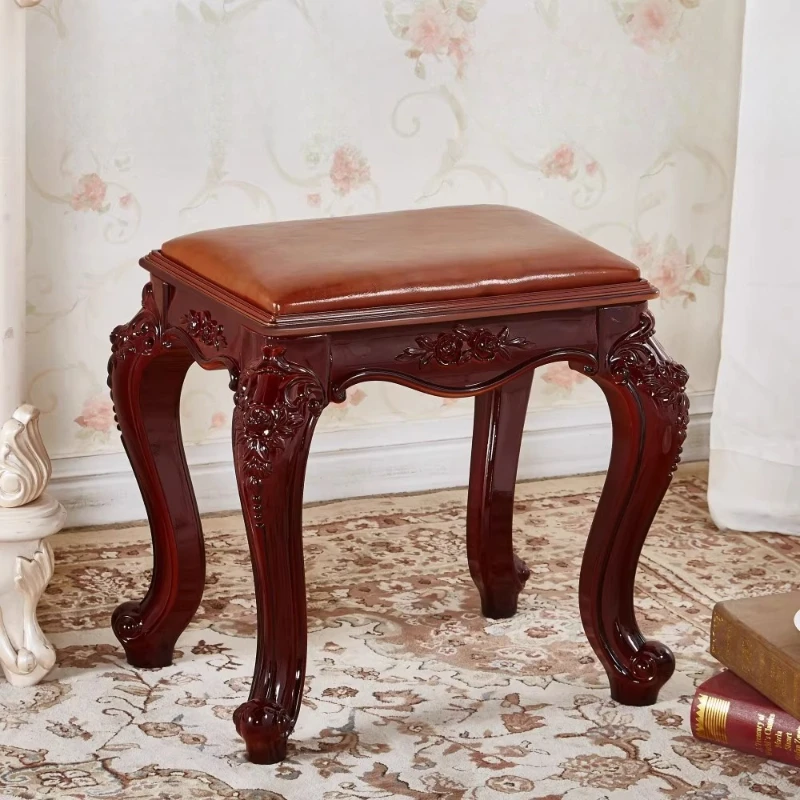 Furniture for small-sized apartments stool American makeup chair Chinese classical household small square stool
Furniture for small-sized apartments stool American makeup chair Chinese classical household small square stool