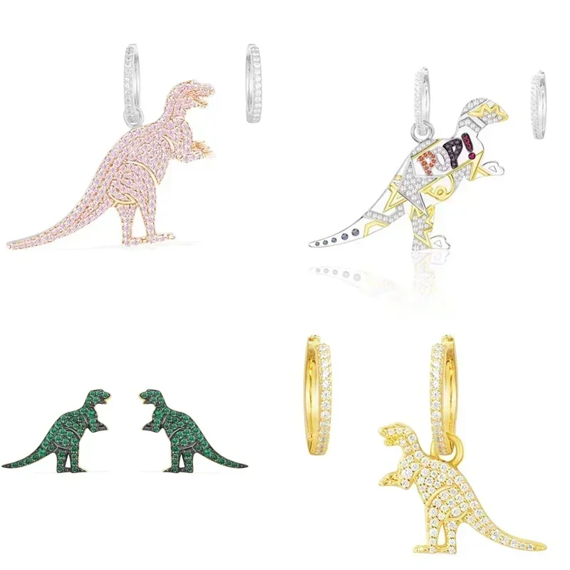 LI KI, высококачественные серьги с динозаврами из серебра 925 пробы, разноцветные элегантные украшения для друзей в качестве подарков
LI KI, высококачественные серьги с динозаврами из серебра 925 пробы, разноцветные элегантные украшения для друзей в качестве подарков