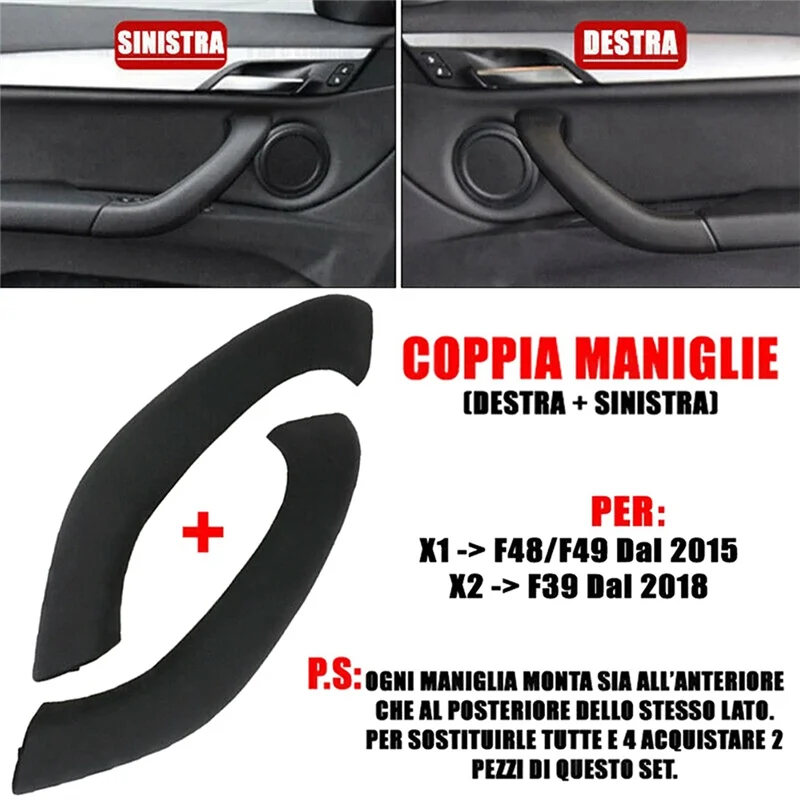 Unusual Car Left Right Interior Door Pull Handle Armrest Cover Trim For-BMW X1 X2 F48 F49 F39 2016-2020 51417417513
Unusual Car Left Right Interior Door Pull Handle Armrest Cover Trim For-BMW X1 X2 F48 F49 F39 2016-2020 51417417513