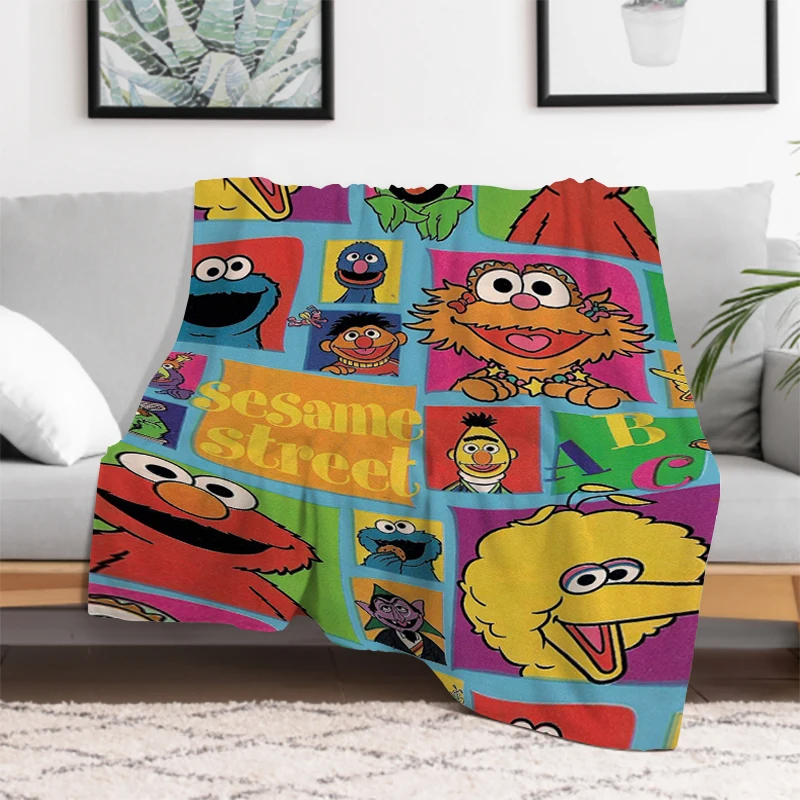 Kid's Blanket Cute Cartoon S-Sesame S-Street Fluffy Soft Blankets for Decorative Sofa Furry Winter Warm Throw & Throws Bed Anime
Kid's Blanket Cute Cartoon S-Sesame S-Street Fluffy Soft Blankets for Decorative Sofa Furry Winter Warm Throw & Throws Bed Anime